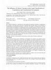 Research paper thumbnail of The Influence of Liberty Concepts on the Legal Classification of Constitutions and Constitutional Governments