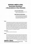 Research paper thumbnail of REPENSAR A AMÉRICA LATINA: democratizar, descolonizar e desmercadorizar as vozes silenciadas