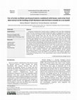 Research paper thumbnail of Use of ovine acellular peritoneal matrix combined with honey and ovine fetal skin extract in the healing of full-thickness infected burn wounds in a rat model