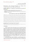 Research paper thumbnail of Rheological and Textural Properties of Gluten Free Cookies based on Pearl Millet and Flaxseed