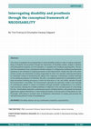 Research paper thumbnail of Interrogating disability and prosthesis through the conceptual framework of NEODISABILITY