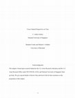 Research paper thumbnail of Cross-cultural Perspectives on Time