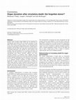 Research paper thumbnail of Organ donation after circulatory death: the forgotten donor?