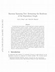 Research paper thumbnail of Bayesian Spanning Tree: Estimating the Backbone of the Dependence Graph