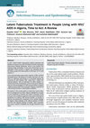 Research paper thumbnail of Latent Tuberculosis Treatment in People Living with HIV/AIDS in Algeria, Time to Act: A Review