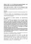 Research paper thumbnail of Offener Brief an die Weltanschauungsbeauftragten und Sektenkundler der Bundesrepublik Deutschland