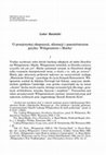 Research paper thumbnail of O przejrzystej ekspozycji, alienacji i pasożytniczym języku: Wittgenstein i Marks