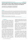 Research paper thumbnail of Analysis the Effect of Money Supply and Third-Party Funds to the Inflation Rate through Gross Domestic Product in Indonesia Period 2008-2017