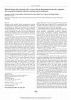 Research paper thumbnail of Effective therapy with tranexamic acid in a case of chronic disseminated intravascular coagulation with acquired α2-antiplasmin deficiency associated with AL amyloidosis