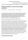 Research paper thumbnail of INTERVIEW Violences sexuelles : Au cœur d’une enquête accablante