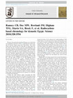 Ramsey CB, Dee MW, Rowland JM, Higham TFG, Harris SA, Brock F, et al. Radiocarbon-based chronology for dynastic Egypt. Science 2010;328:1554 Cover Page