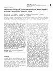 Research paper thumbnail of Glioblastoma-derived stem cell-enriched cultures form distinct subgroups according to molecular and phenotypic criteria