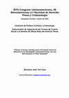 Research paper thumbnail of Política Criminal y Desfiguración del Estado Social de Derecho (Bernardo José Toro Vera, oct2005)