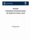 Research paper thumbnail of El terrorismo como (a)política criminal, a través a criminalización de la protesta social. El Caso Mapuche en Chile. Ponencia (Bernardo J. Toro Vera, oct2018)