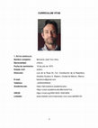 Research paper thumbnail of CV Completo Bernardo José Toro Vera (a enero de 2022)