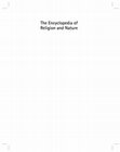 Research paper thumbnail of Encyclopedia of Religion and Nature, by Bron R. Taylor (ed.-in-chief), Jeffrey Kaplan (consulting editor), Laura Hobgood-Oster (exec. ed.), Adrian Ivakhiv (exec. ed.), Michael York (exec. ed.). London: Thoemmes Continuum, 2005. 2 volumes.