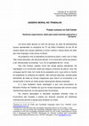 Research paper thumbnail of ASSEDIO MORAL NO TRABALHO 1856 Texto do artigo