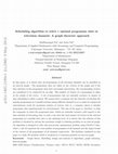 Research paper thumbnail of Scheduling Algorithm to Select Optimal Programme Slots in Television Channels: A Graph Theoretic Approach