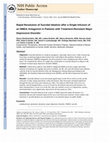 Research paper thumbnail of Rapid resolution of suicidal ideation after a single infusion of an N-methyl-D-aspartate antagonist in patients with treatment-resistant major depressive disorder