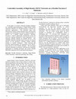 Research paper thumbnail of Controlled Assembly of Highly Density SWNT Networks on a Flexible Parylene-C Substrate