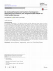 Research paper thumbnail of Die emotionale Kompetenz von Coaches im Coachingprozess – Überprüfung und Erweiterung eines Kompetenzmodells mithilfe von Critical Incident Interviews