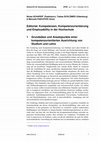 Research paper thumbnail of Editorial: Kompetenzen, Kompetenzorientierung und Employability in der Hochschule