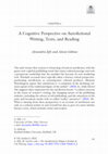 Research paper thumbnail of Gibbons, A. & Effe, A. (2022) ‘Autofiction as Holistic Literary Experience: A Cognitive Perspective on Autofictional Writing, Texts, and Reading’. In: Effe, A. and Lawlor, H. (eds). The Autofictional: Approaches, Affordances, Forms. Palgrave, pp.61-81.