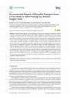 Research paper thumbnail of Environmental Impacts of Reusable Transport Items: A Case Study of Pallet Pooling in a Retailer Supply Chain