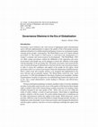 Research paper thumbnail of Governance Dilemma in the Era of Globalization