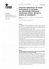 Research paper thumbnail of Citoquinas inflamatorias del lavado broncoalveolar en pacientes con enfermedades pulmonares intersticiales difusas: Utilidad en estudios de investigación