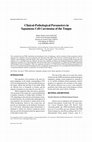 Research paper thumbnail of Clinical-pathological parameters in squamous cell carcinoma of the …