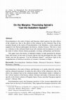 Research paper thumbnail of On the Margins: Theorising Spivak's "Can the Subaltern Speak?"