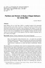 Research paper thumbnail of Partition and Women: A Study of Bapsi Sidhwa's Ice Candy Man