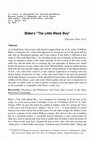 Research paper thumbnail of Blake's "The Little Black Boy"