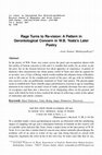 Research paper thumbnail of Rage Turns to Re-vision: A Pattern in Gerontological Concern in W. B. Yeats's Later Poetry