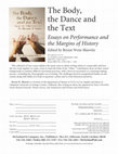 Research paper thumbnail of The Body, the Dance, and the Text