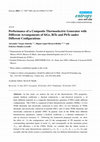 Research paper thumbnail of Performance of a Composite Thermoelectric Generator with Different Arrangements of SiGe, BiTe and PbTe under Different Configurations