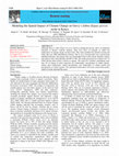 Research paper thumbnail of Modeling the Spatial Impact of Climate Change on Grevy’s Zebra (Equus grevyi) niche in Kenya