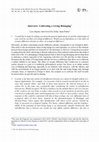 Research paper thumbnail of Interview [With Luce Irigaray]: Cultivating a Living Belonging