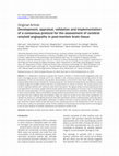 Research paper thumbnail of Development, appraisal, validation and implementation of a consensus protocol for the assessment of cerebral amyloid angiopathy in post-mortem brain tissue