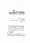 Research paper thumbnail of Memory Adaptive Reasoning & Greedy Assignment Techniques for the Capacitated Minimum Spanning Tree Problem