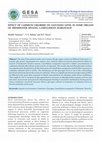 Research paper thumbnail of Effect of cadmium chloride on glycogen level in some organs of freshwater bivalve, Lamellidens marginalis