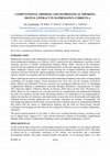 Research paper thumbnail of Computational thinking and mathematical thinking: digital literacy in mathematics curricula