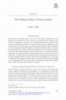 Research paper thumbnail of The Political Ethics of Frantz Fanon