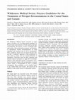 Research paper thumbnail of Wilderness Medical Society Practice Guidelines for the Treatment of Pitviper Envenomations in the United States and Canada