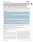 Research paper thumbnail of Title Comparison of the Accuracy of Voxel Based Registration and Surface Based Registration for 3 D Assessment of Surgical Change following