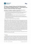 Research paper thumbnail of The Role of Regular Eating and Self-Monitoring in the Treatment of Bulimia Nervosa: A Pilot Study of an Online Guided Self-Help CBT Program