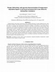 Research paper thumbnail of Design, fabrication, and spectral characterization of temperaturedependent liquid crystal-based metamaterial to tune dielectric metasurface resonances