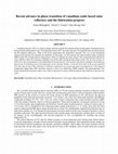 Research paper thumbnail of Recent advance in phase transition of vanadium oxide based solar reflectors and the fabrication progress