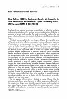 Research paper thumbnail of Lisa Adkins (2002). Revisions: Gender & Sexuality in Late Modernity